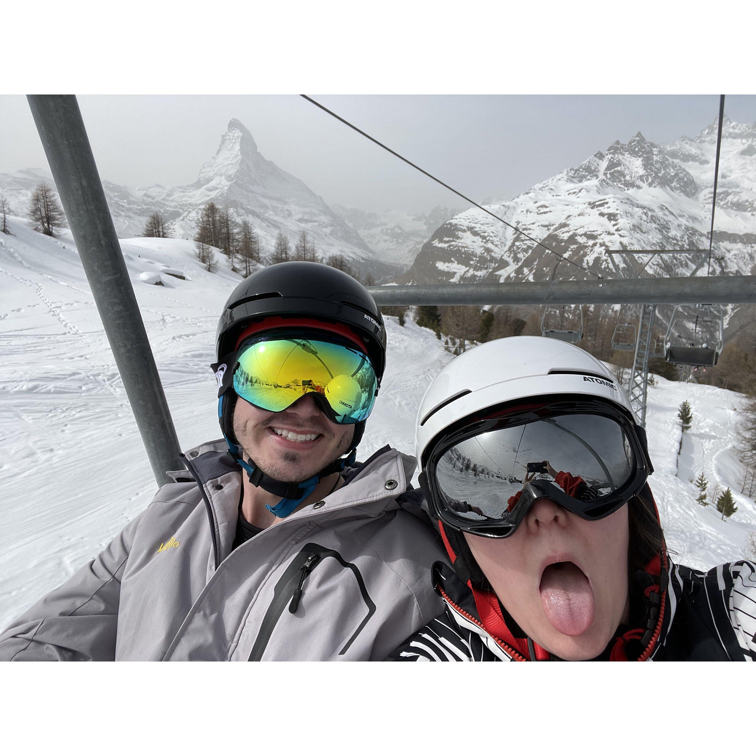 Snowboarding in Switzerland!