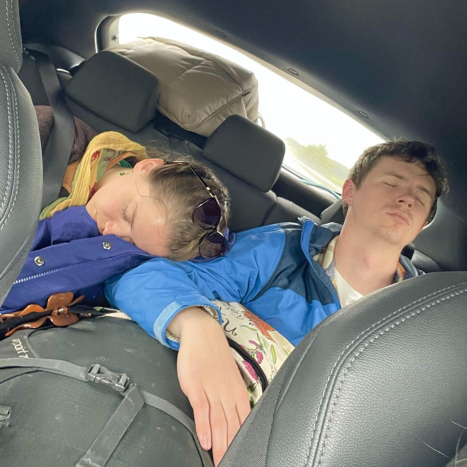 It was a long day of being passenger princesses