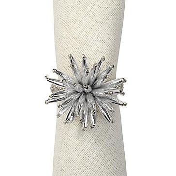 Starburst Napkin Ring - Set of 4