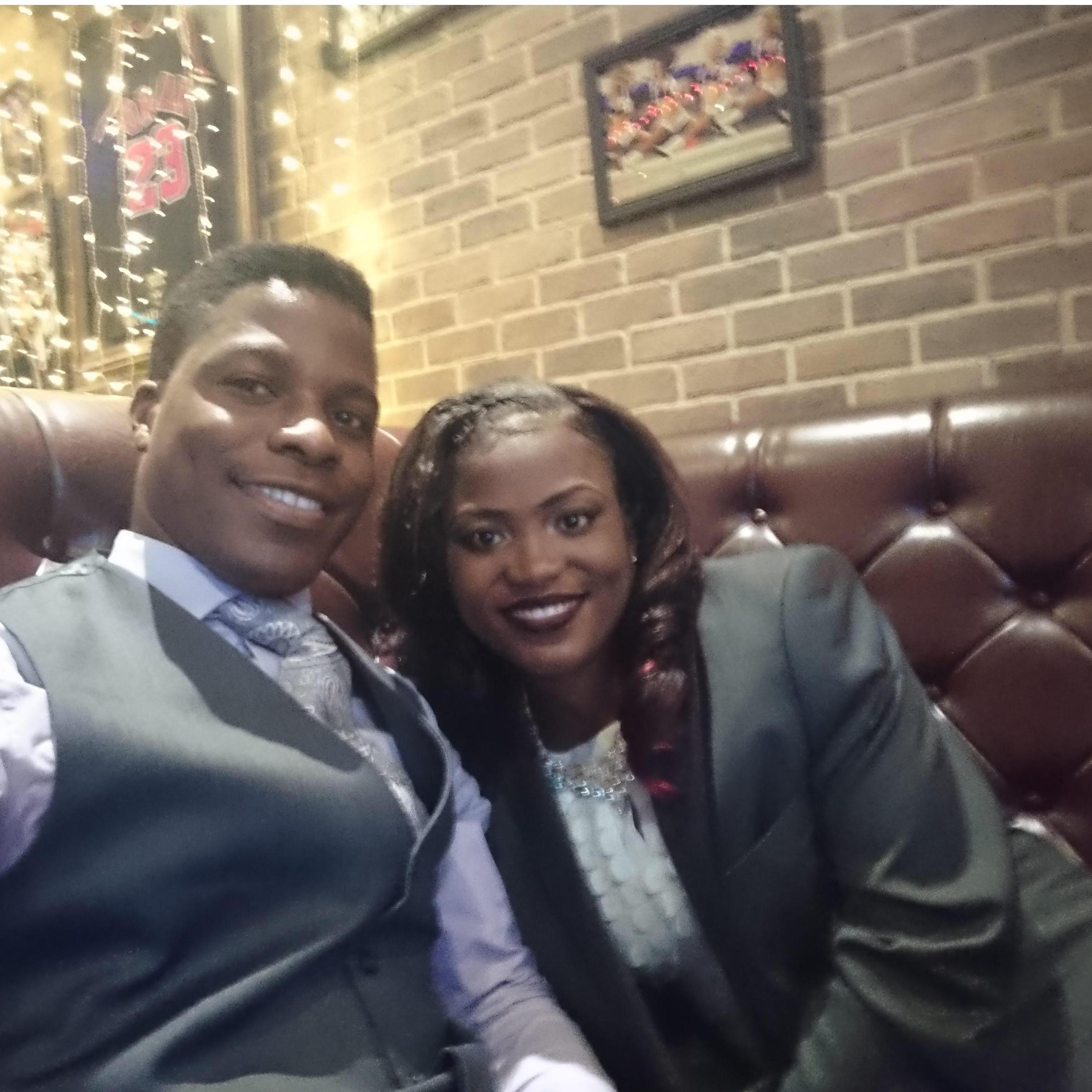 Getting cozy after Jonese's wedding
