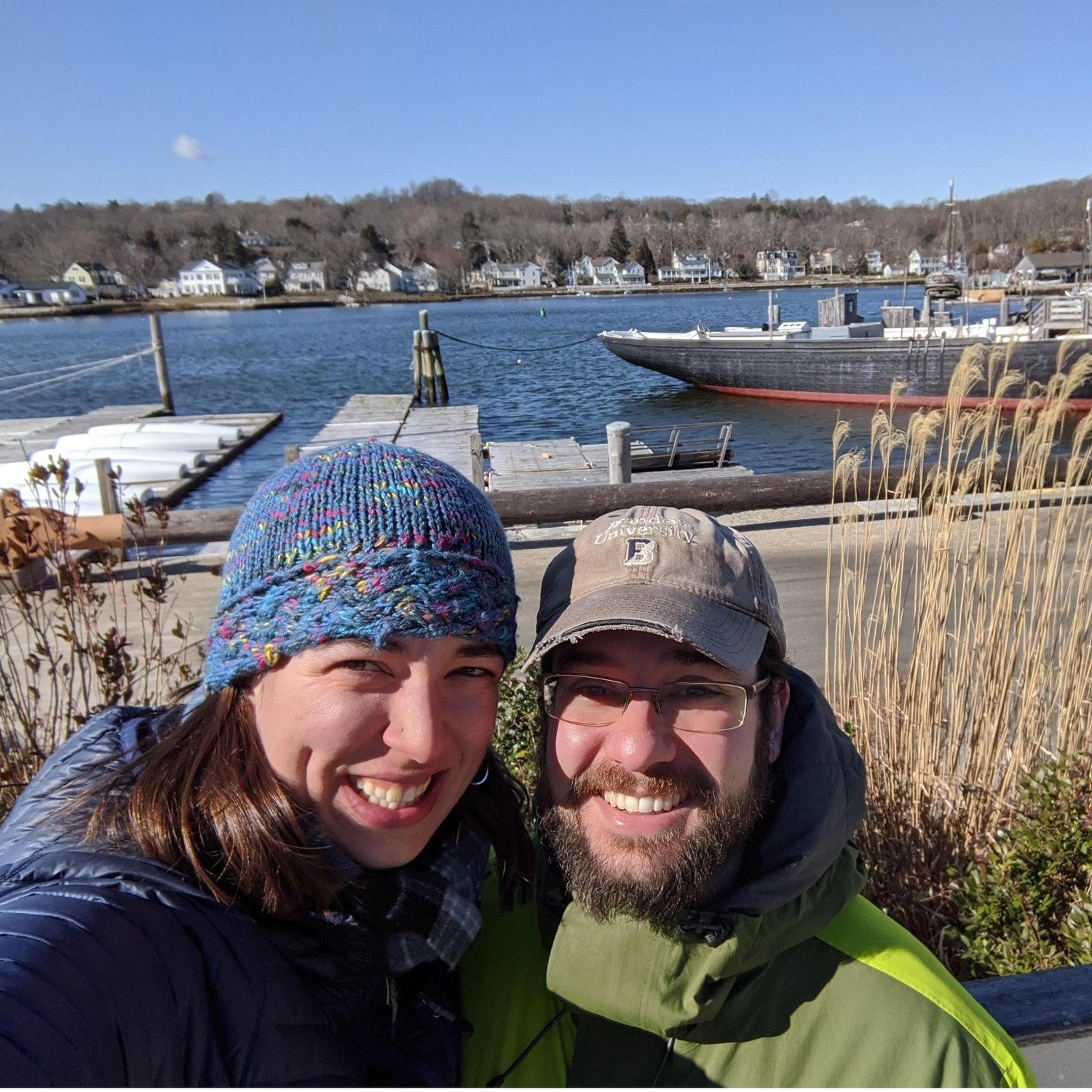 Visiting Plymouth, MA.