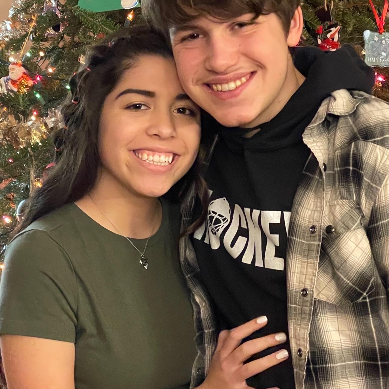 December 25, 2021 was the first Christmas we celebrated together.