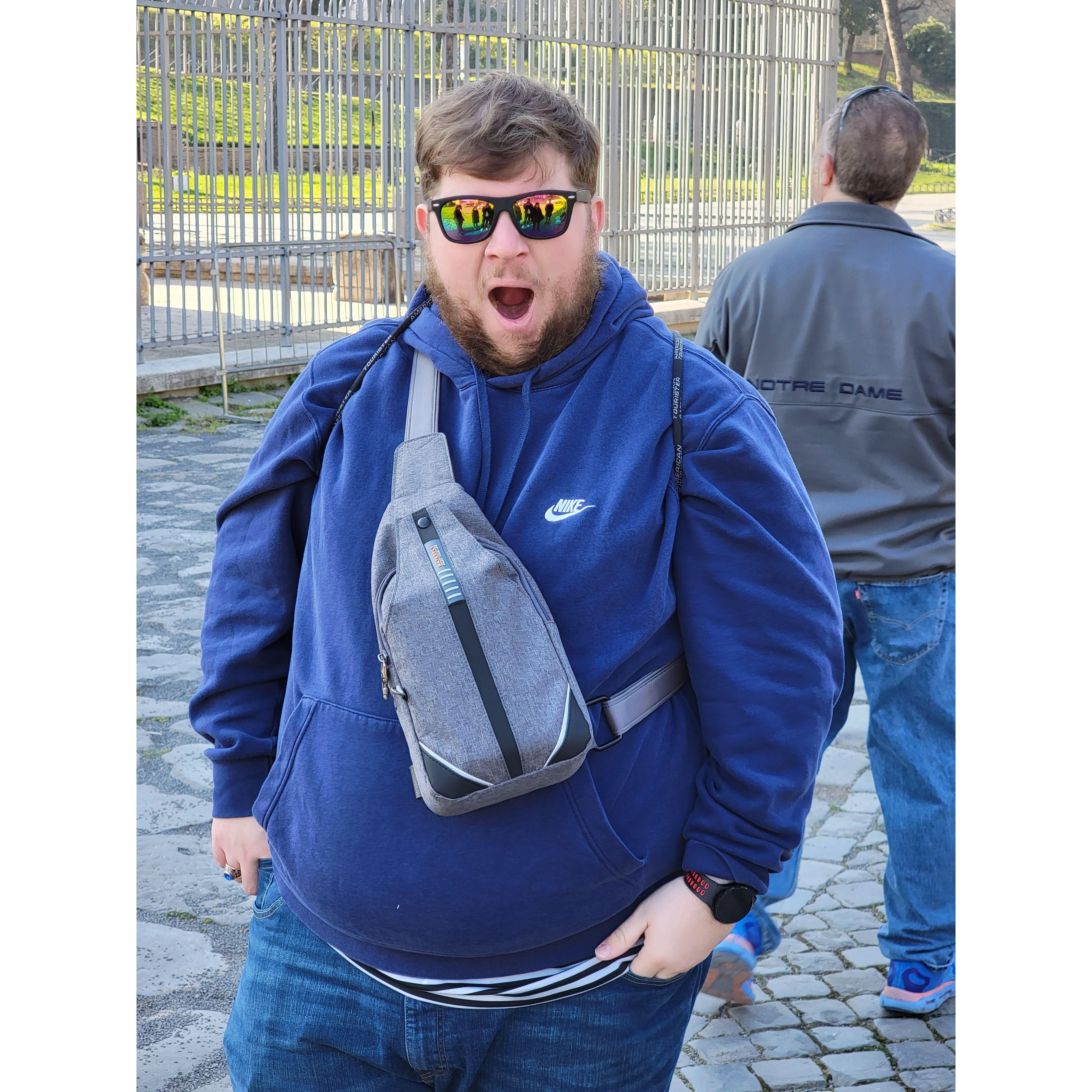 One of Sara's favorite pictures of Joe