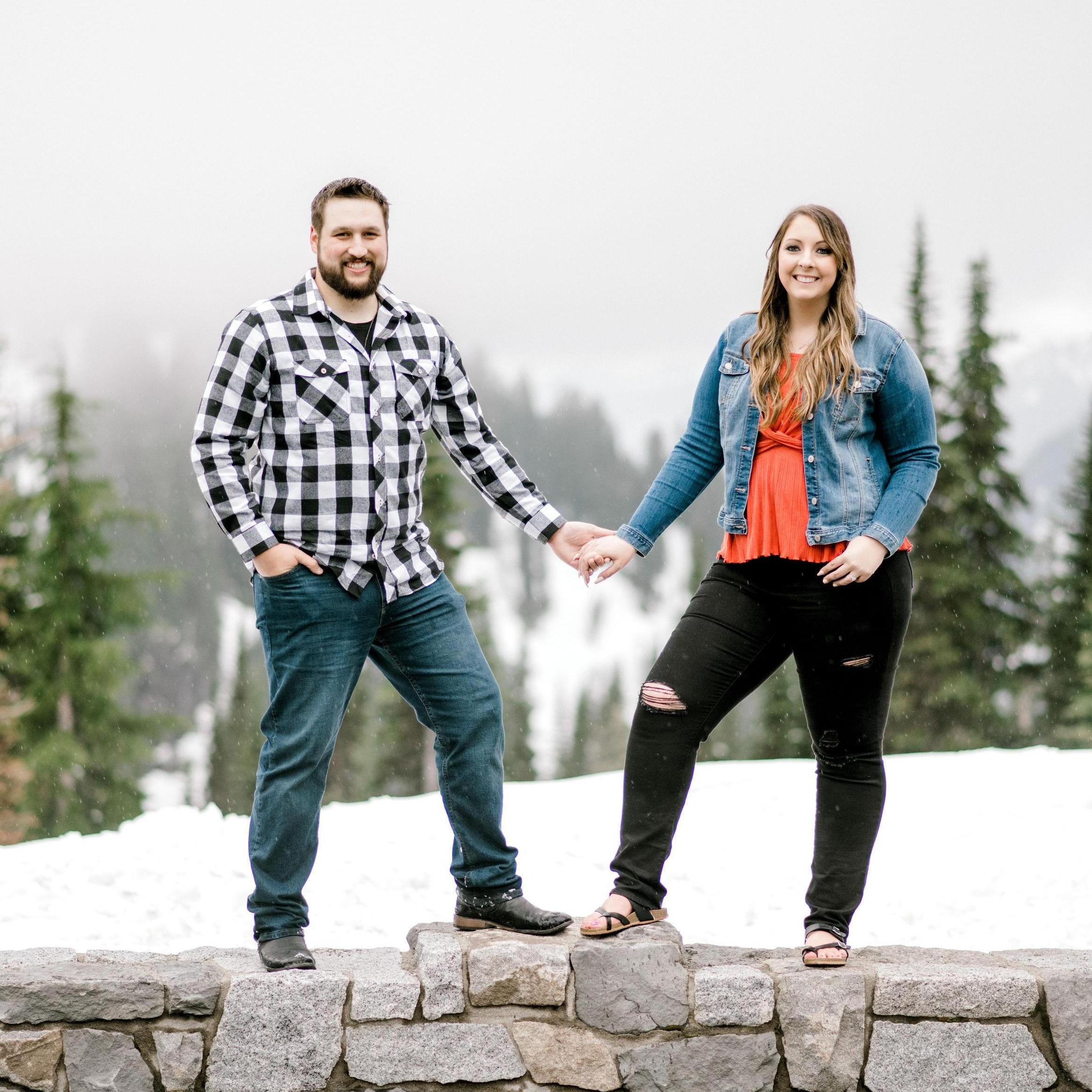 One of our engagement photos!
