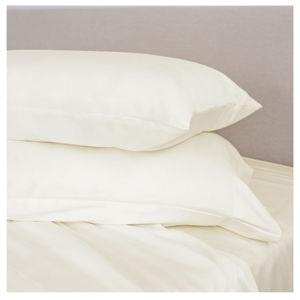 Cariloha Classic Bamboo Pillowcase Set in Standard Size, Ivory