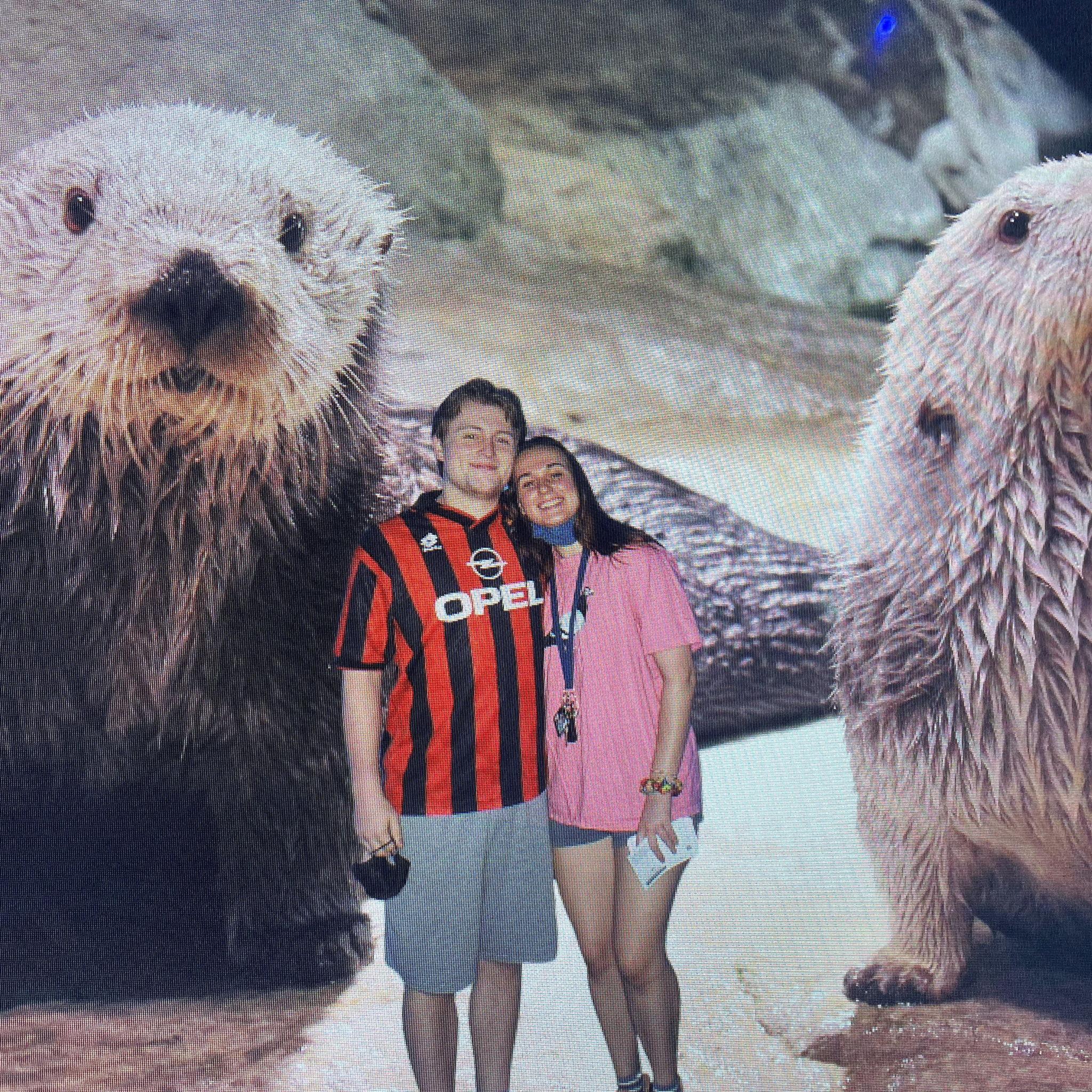 We visited the Atlanta aquarium!