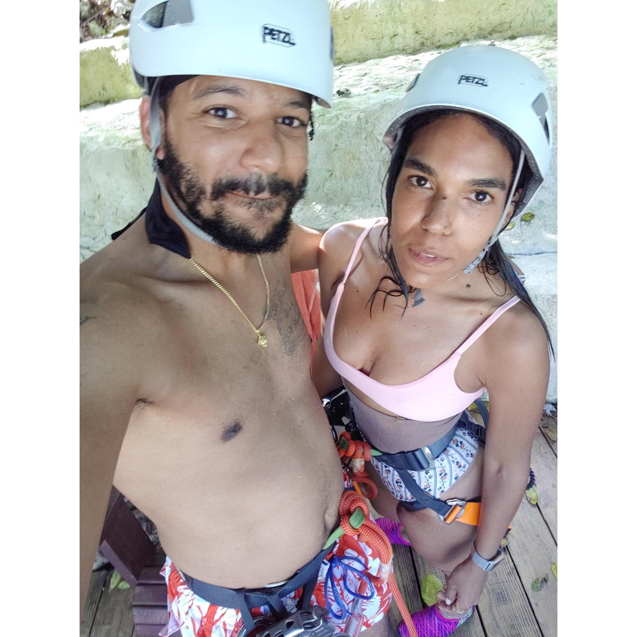 Ziplining adventures in the motherland.
Aventuras en Escape Park, Punta Cana.