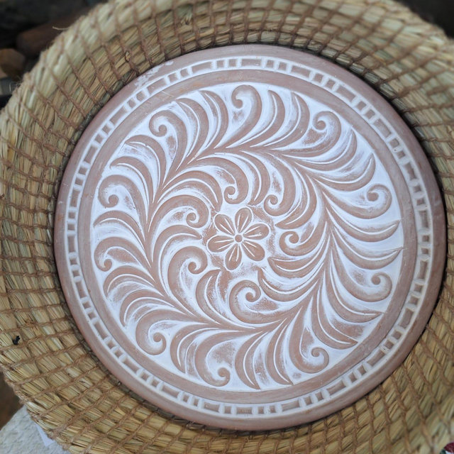 Bread warmer basket, wedding gift, housewarming, kitchen decor, mom gift, bread proofing, terra cotta, tortilla warmer, realty gift, lotus