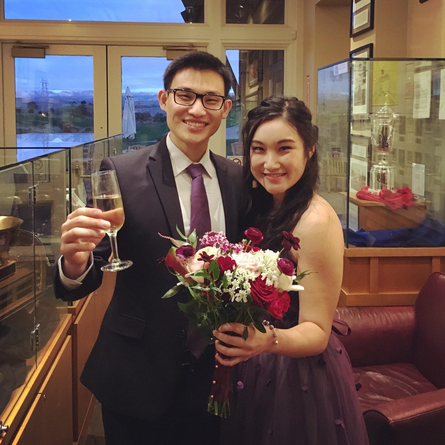 Toasting at Xiao and Boyang's wedding!
- Nov 2018