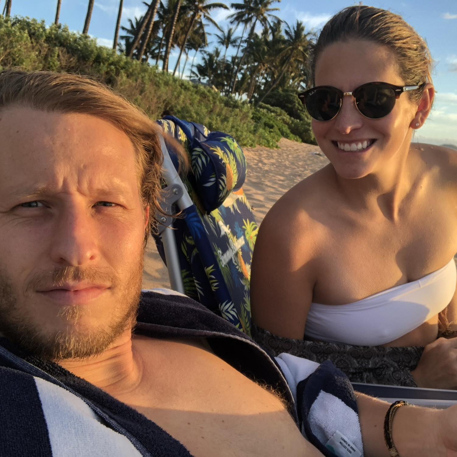 December 2020 - Feb 2021. We stayed on Moloka‘i and Maui for 3-months while working remotely.

Watching the sunset at Keawakapu Beach, Maui.