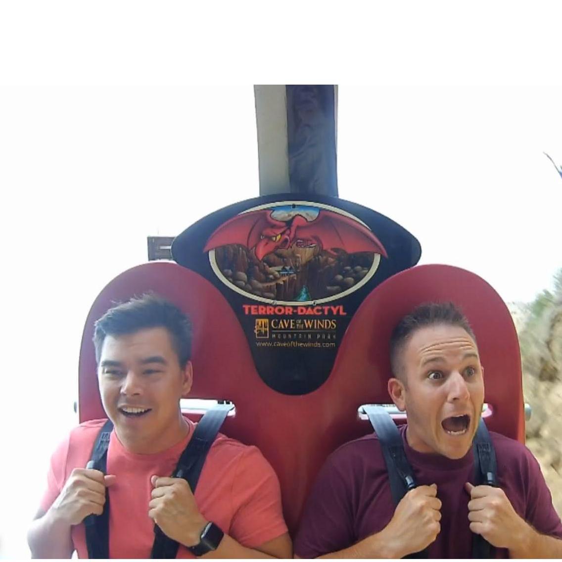 No we weren't freaked out at all!