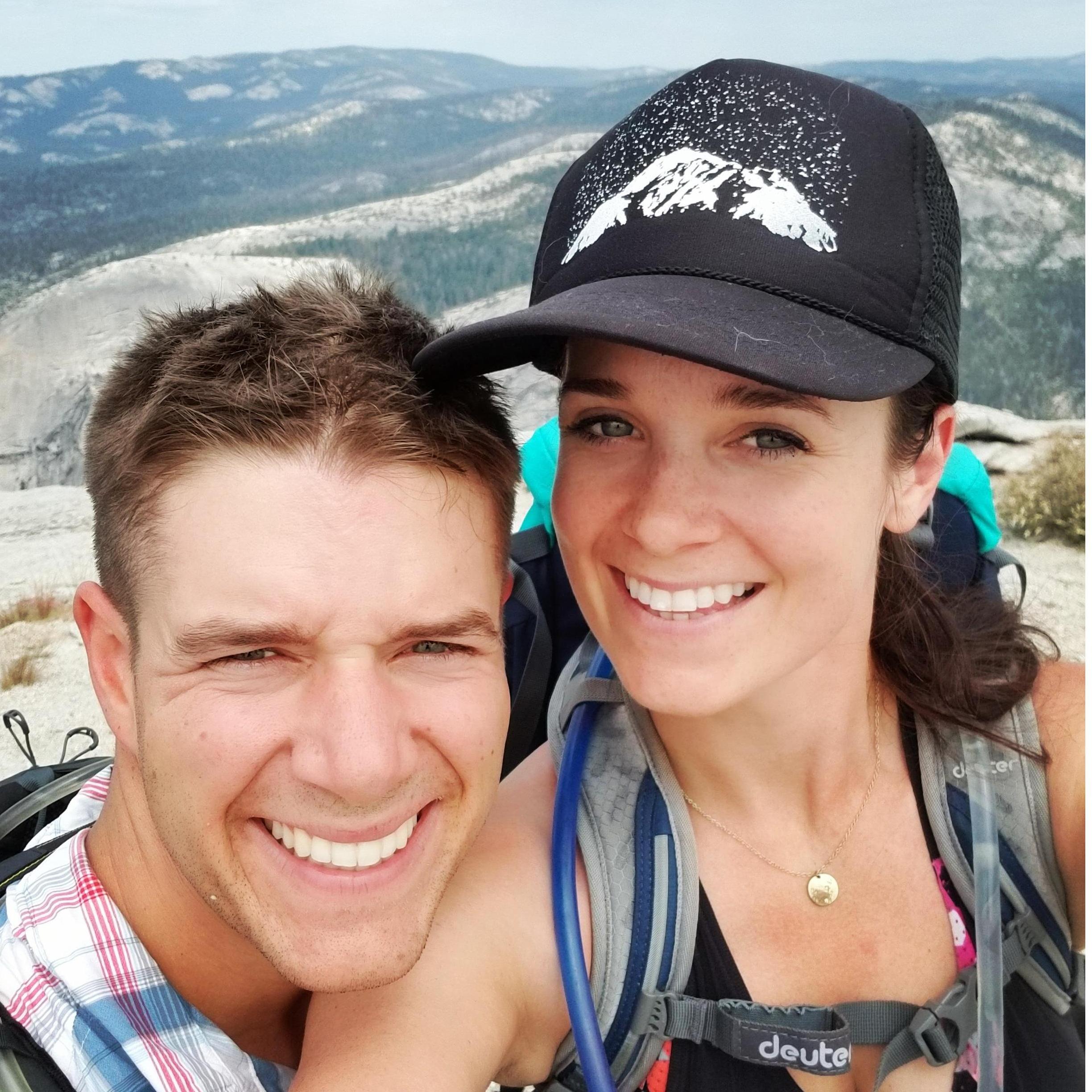 Yosemite, again? Top of Half Dome (always had been on Janelle's bucket list). July 2018