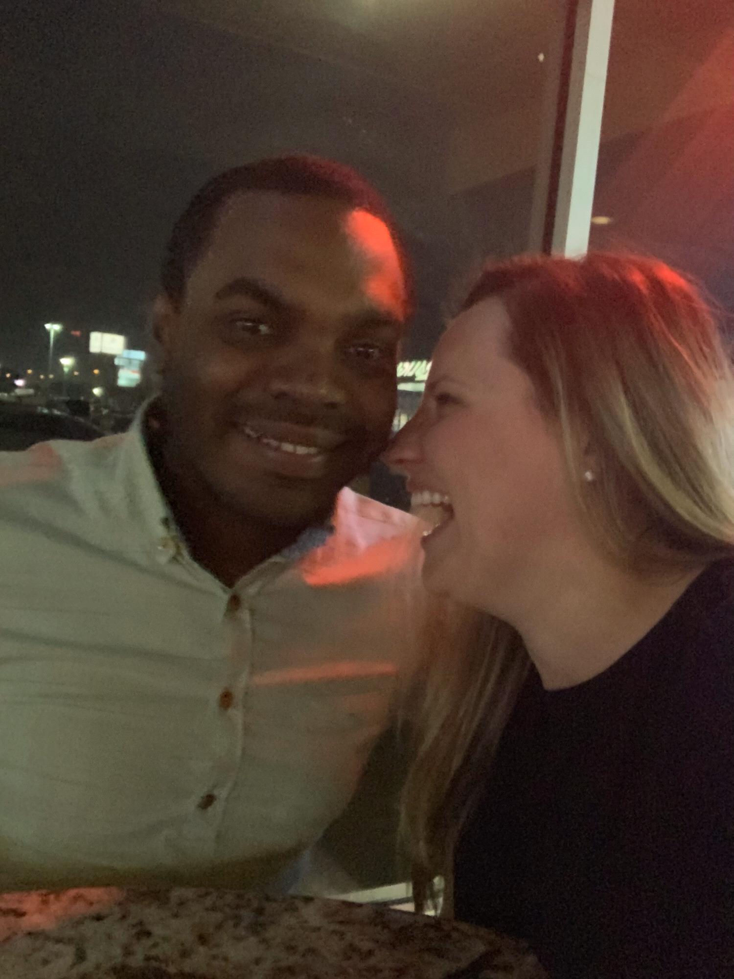 This laugh was so real. We have the most fun together!
