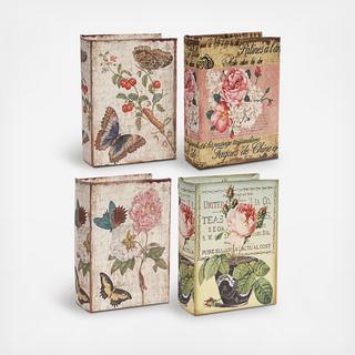 4-Piece Nature Lover's Book Box Collection