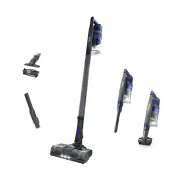 Shark - Pet Cordless Stick Vacuum with XL Dust Cup, LED Headlights - Blue Iris