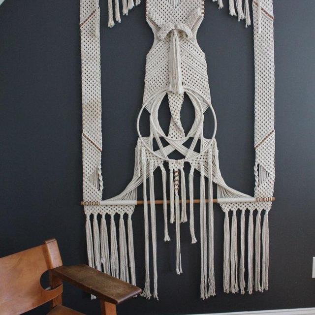 70s Macramé Wall Hanging