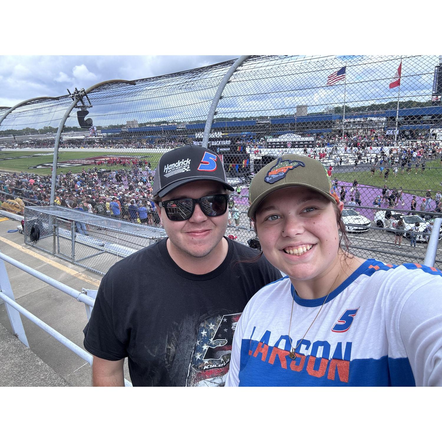 First NASCAR race