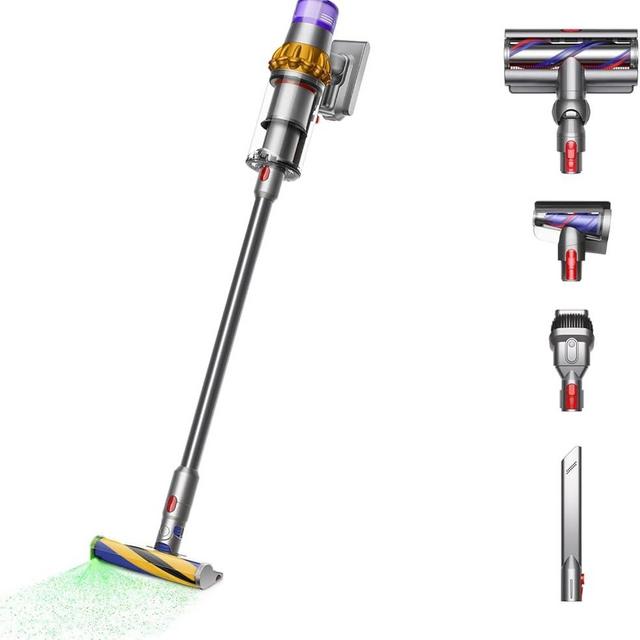 Dyson V15 Detect Cordless Stick Vaccum, Yellow/Nickel (Renewed Premium)