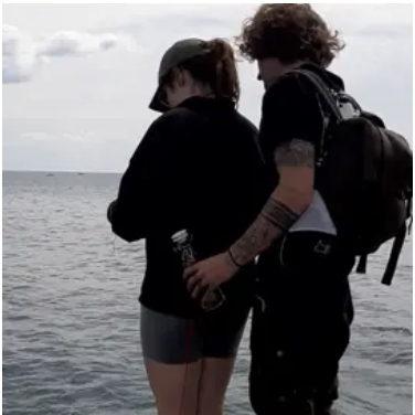 The moment before he got on one knee :)