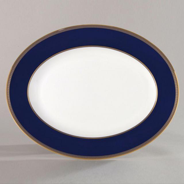 Wedgwood "Renaissance Gold" Oval Platter, 13"