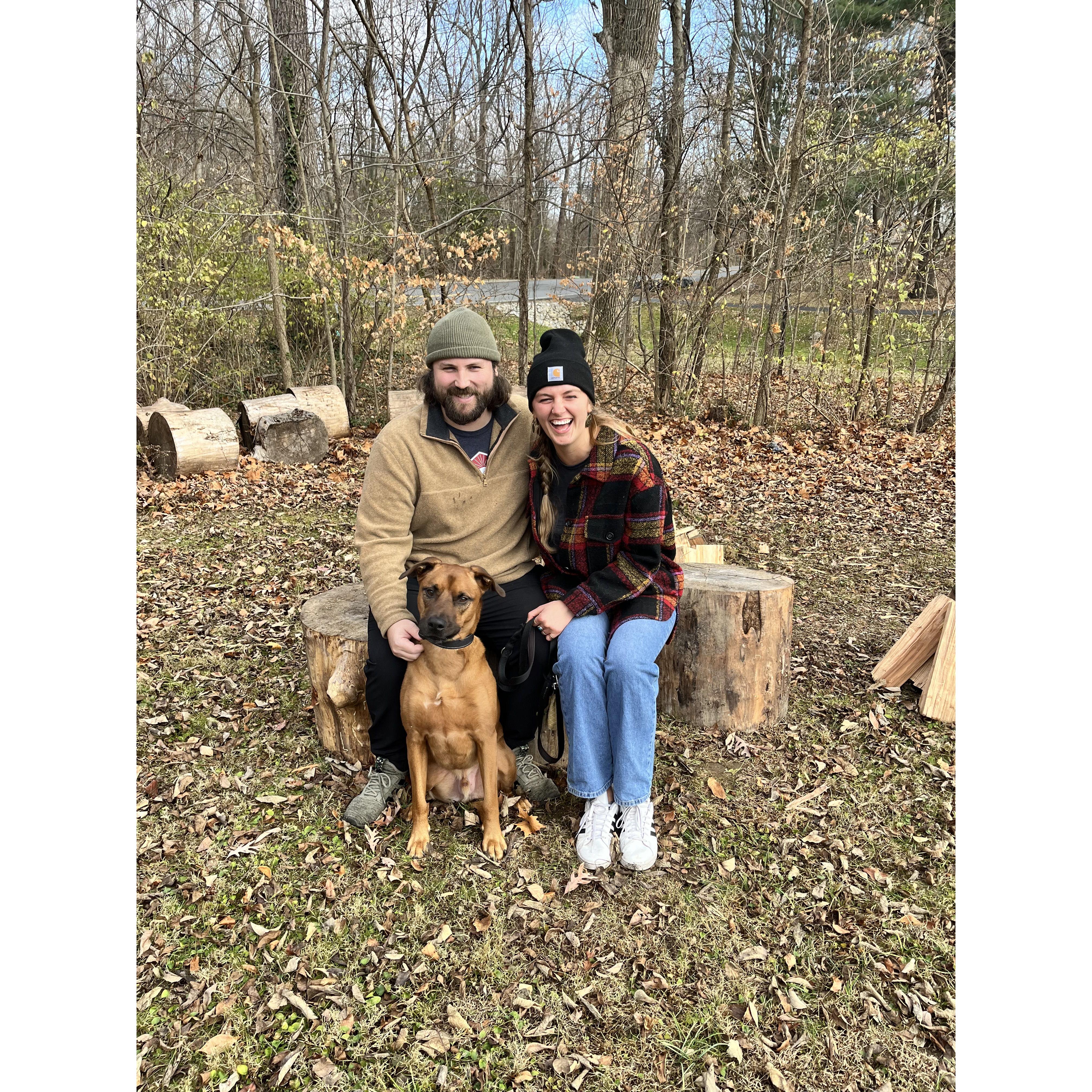 Family photo - Zionsville, IN, November 2022.