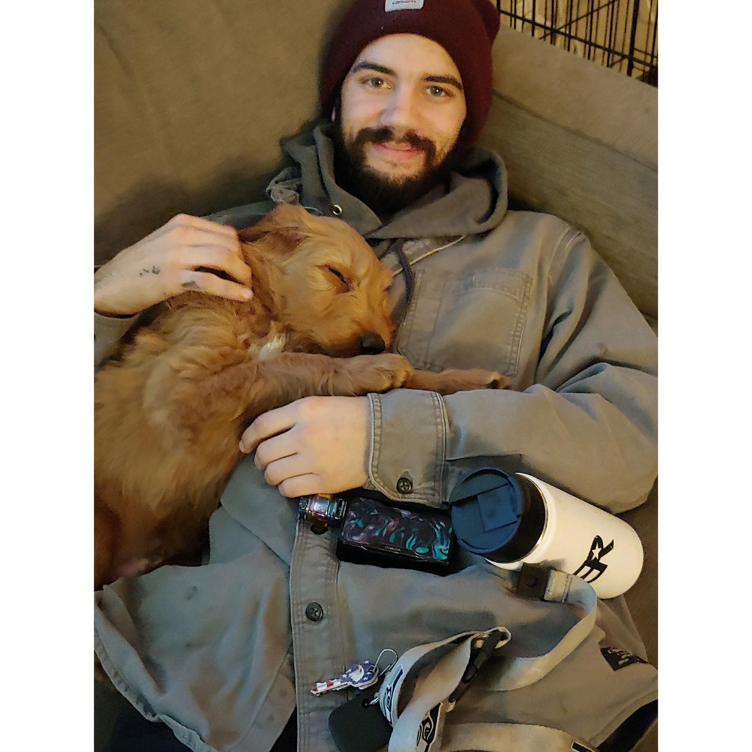 When Miller was a cuddly baby <3