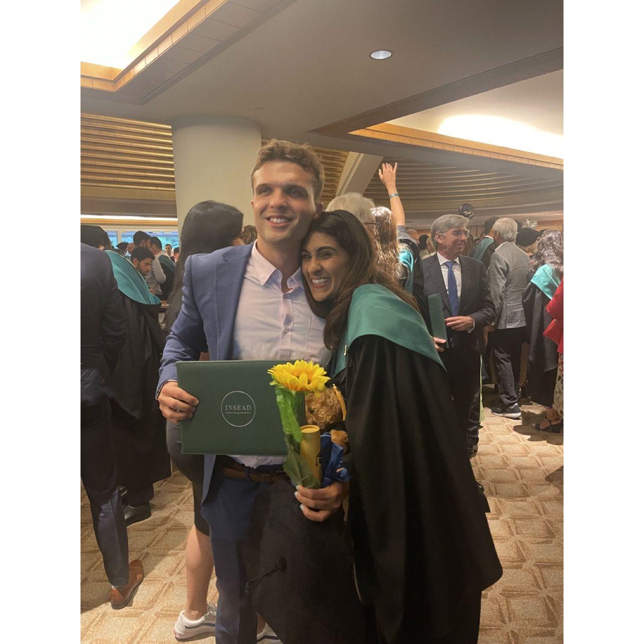 INSEAD graduation day in Singapore!