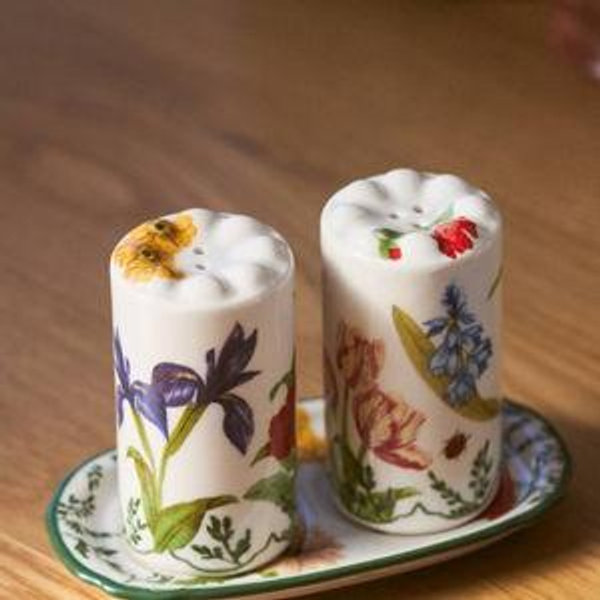 Eden Stoneware Salt & Pepper Shakers