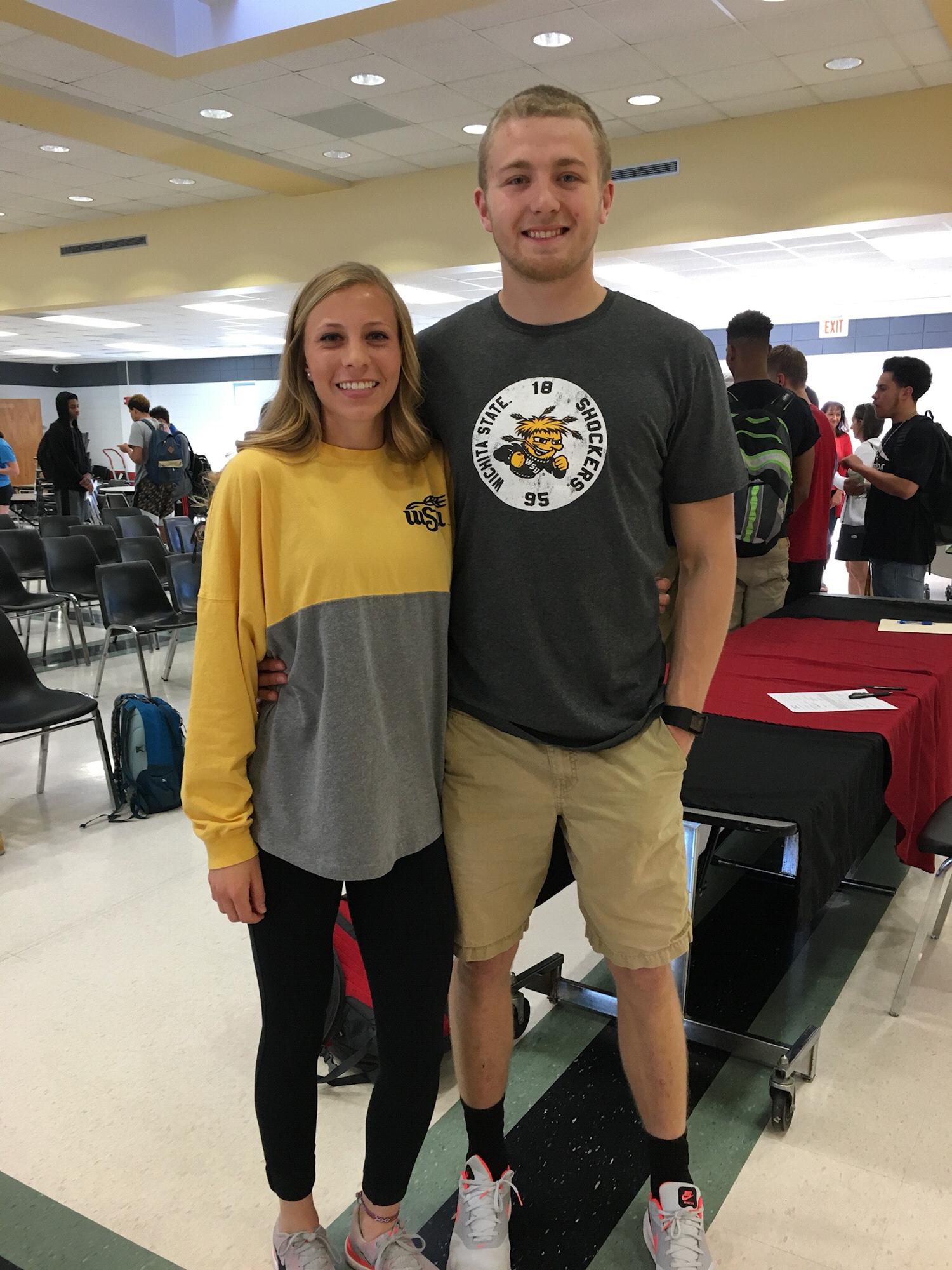 Kyleigh’s signing to run track at Wichita State University!