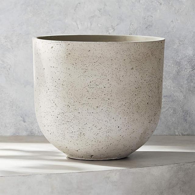 Seminyak Grey Cement Indoor/Outdoor Planter Small