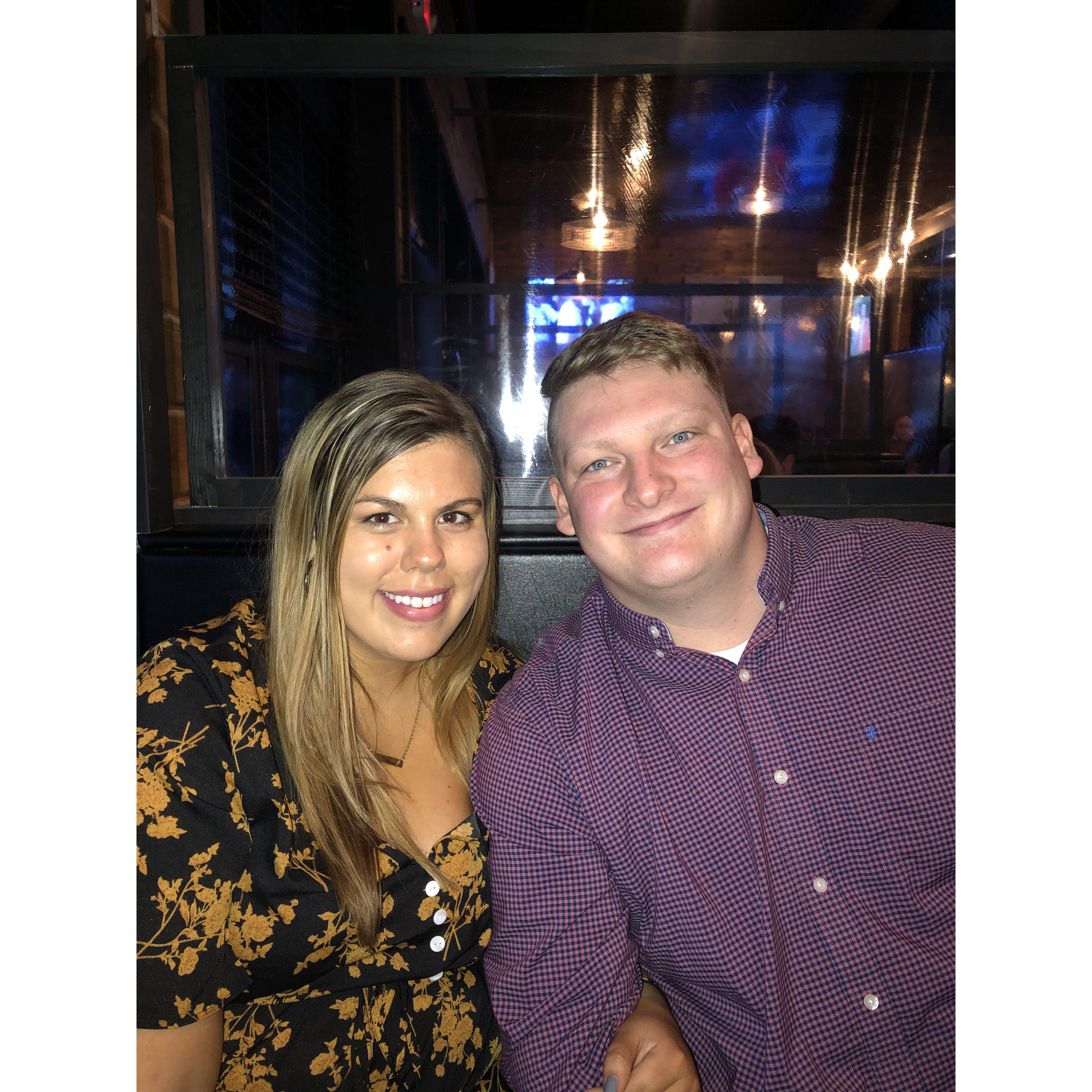 Night before our college graduation