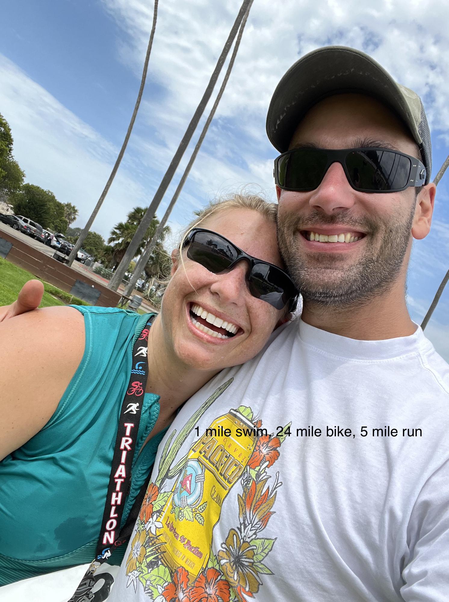 After Theresa’s triathlon