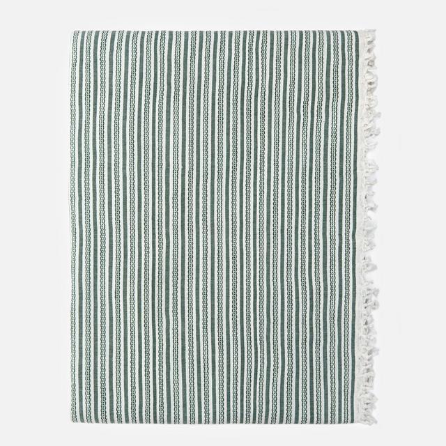 Heather Taylor Home Canyon Stripe Tablecloth