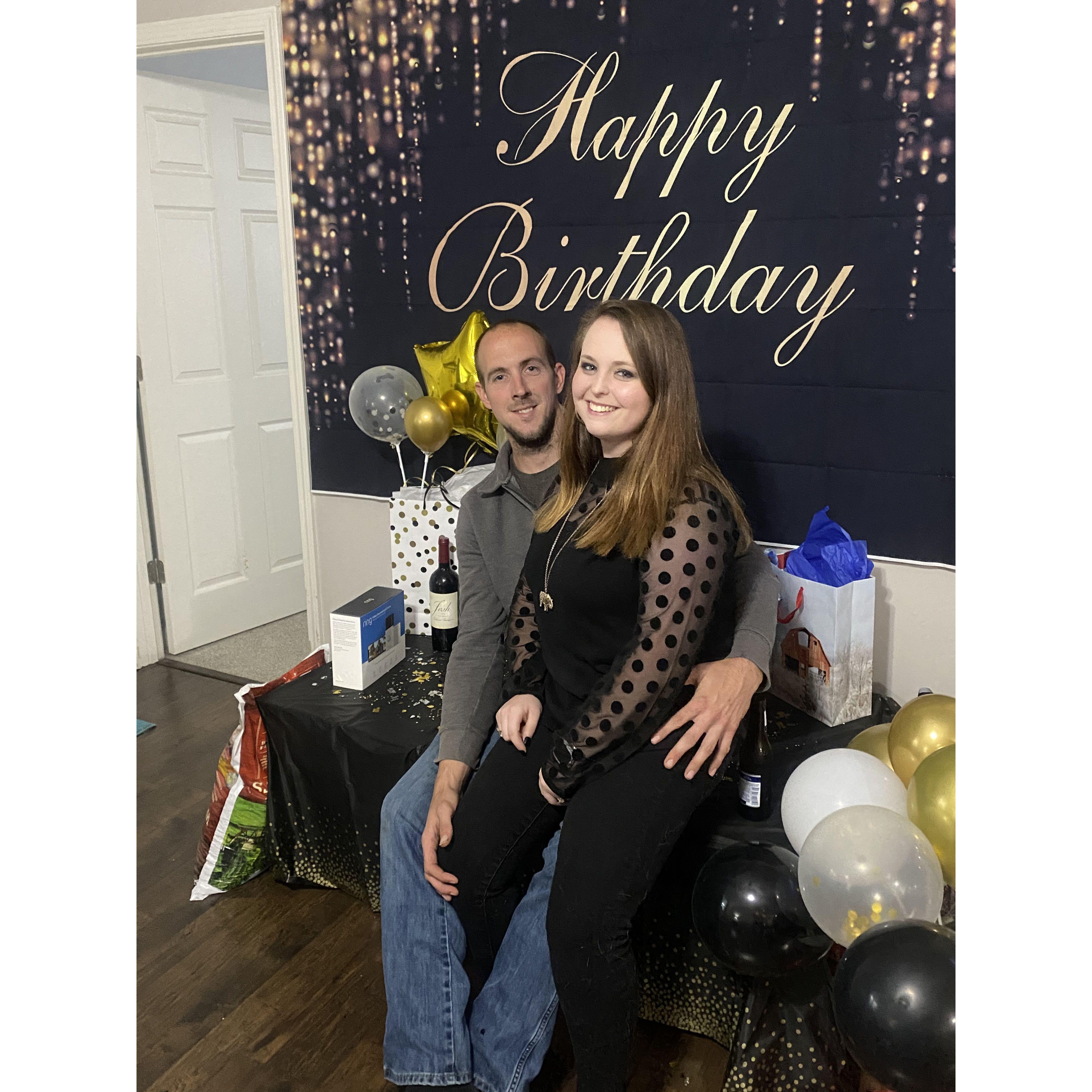 Jordan's "Dirty 30" surprise party!