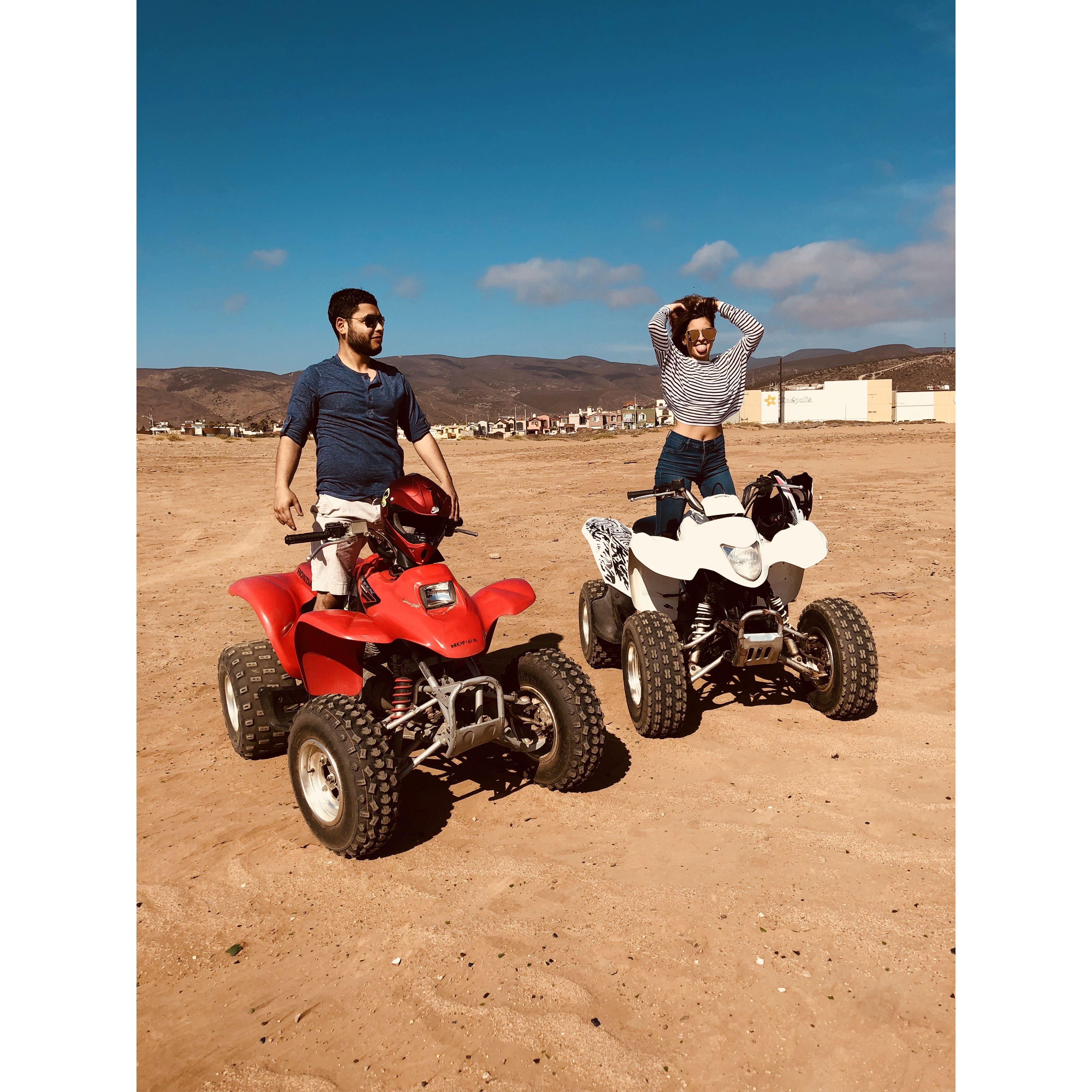 Our first Ensenada trip together, 2018.