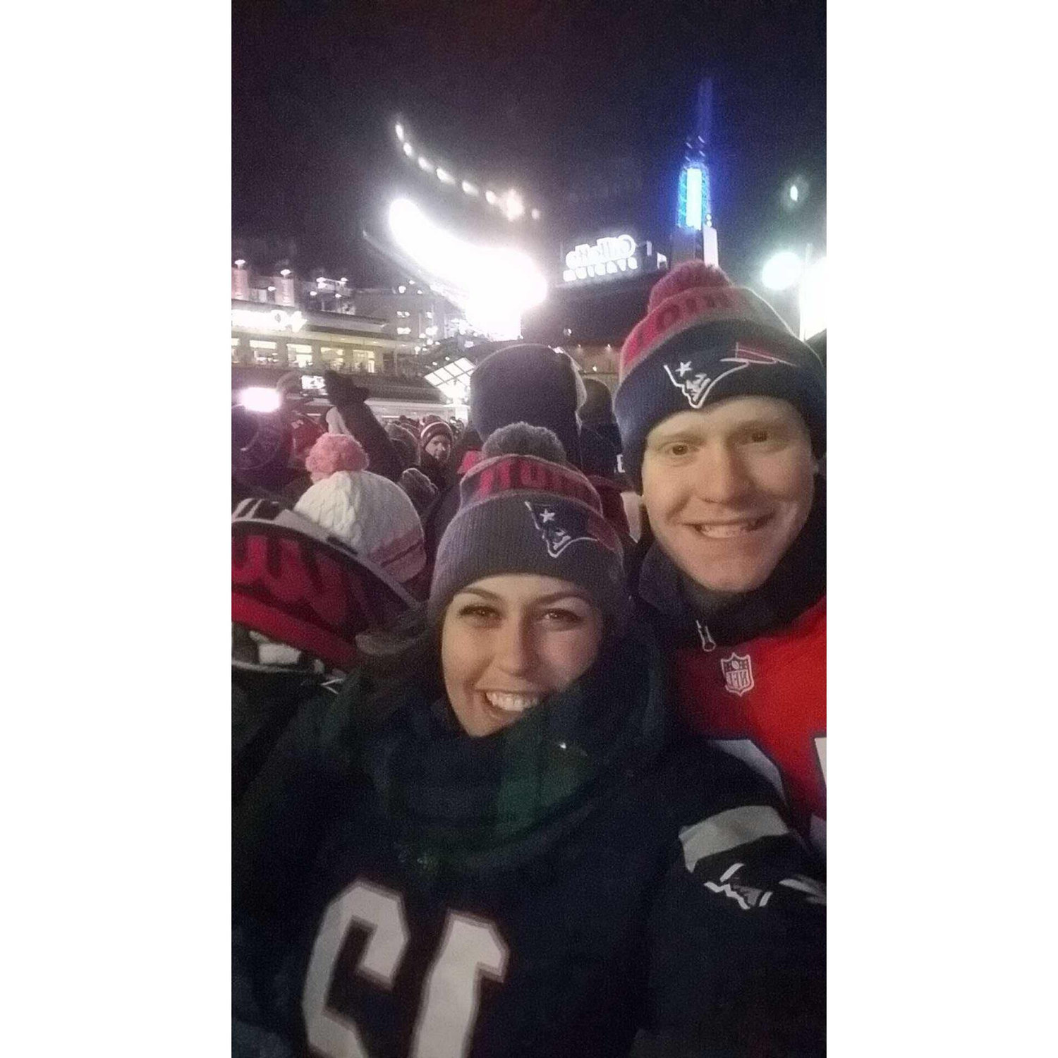Steph's First Patriots Game 2017