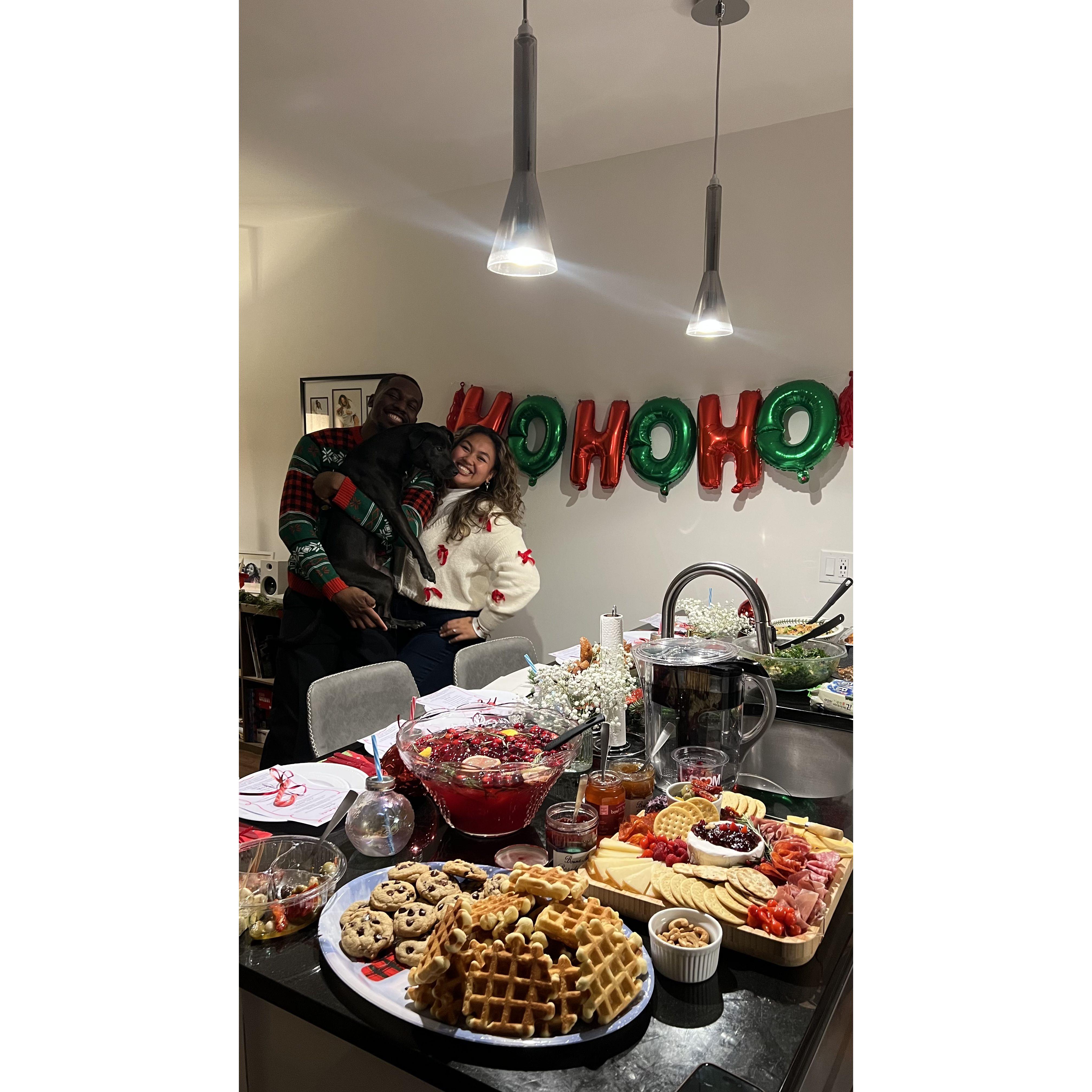 first time hosting a dinner party 12/2024