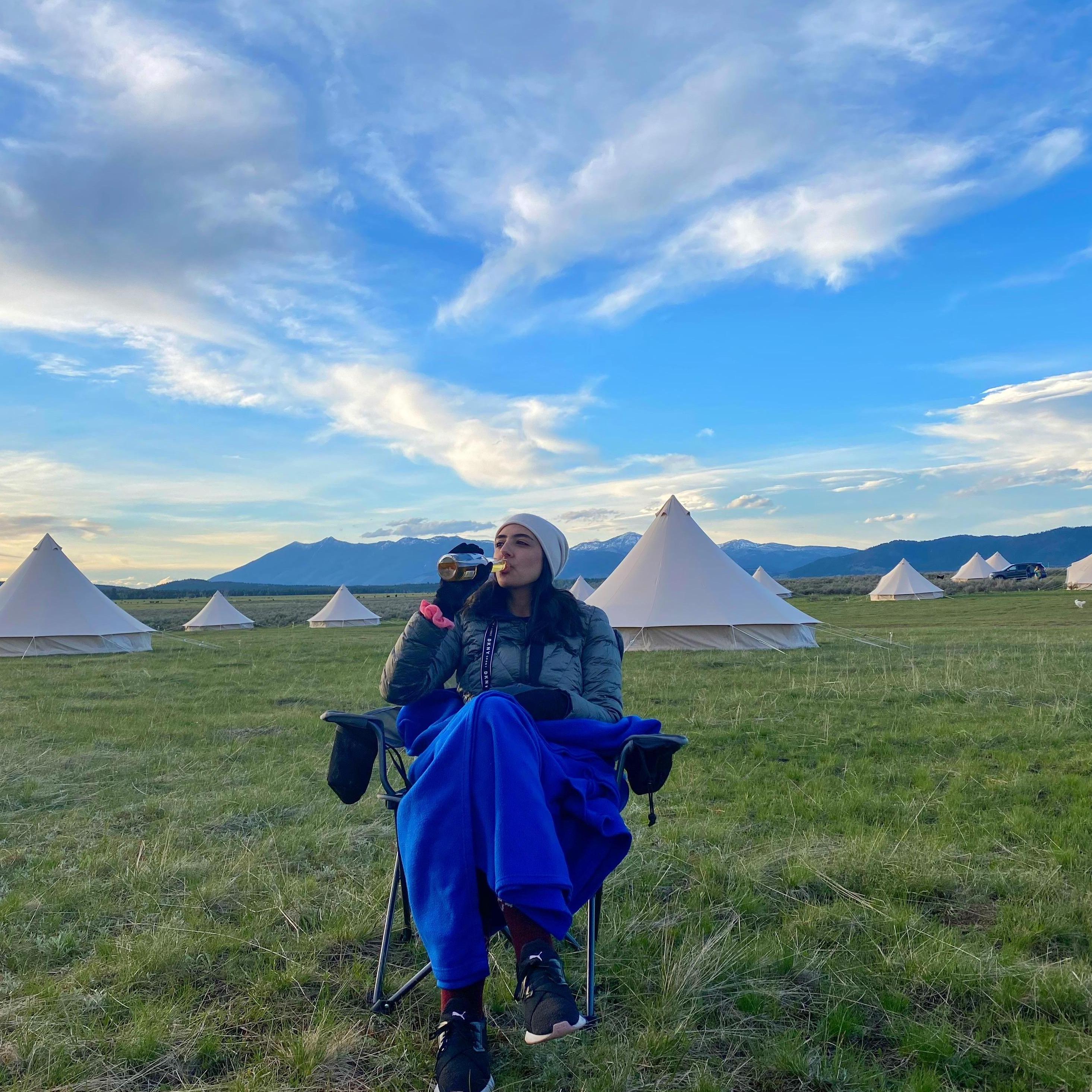 Camping in Wyoming