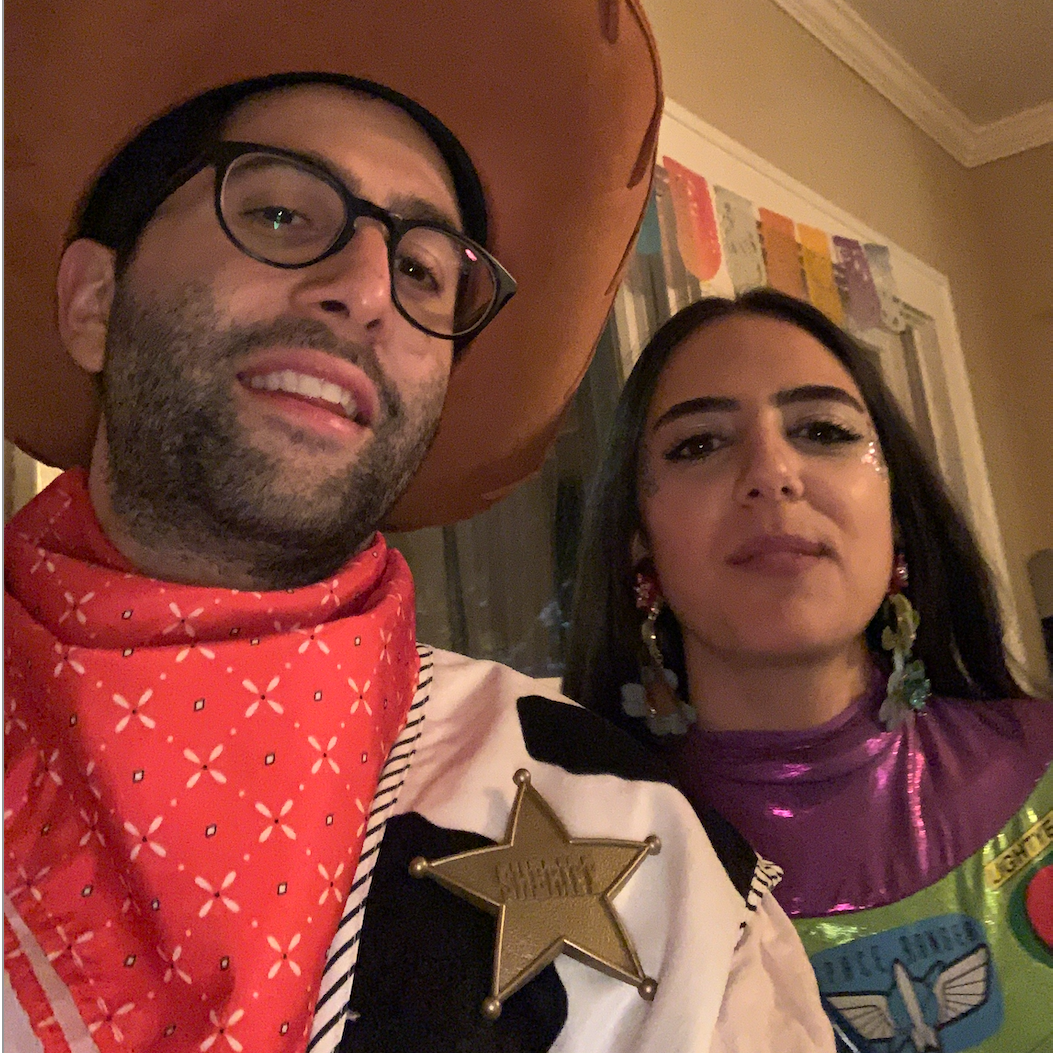 Woody and Buzz Lightyear!