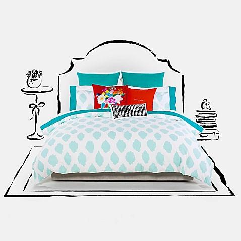 kate spade new york Painted Ogee Mini Comforter Set