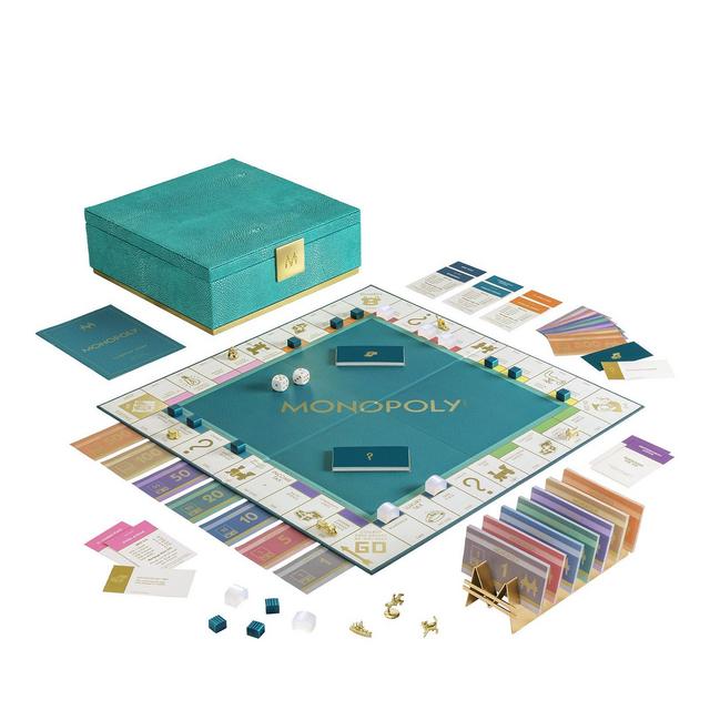 WS Game Company Monopoly Del Mar, Shagreen Edition