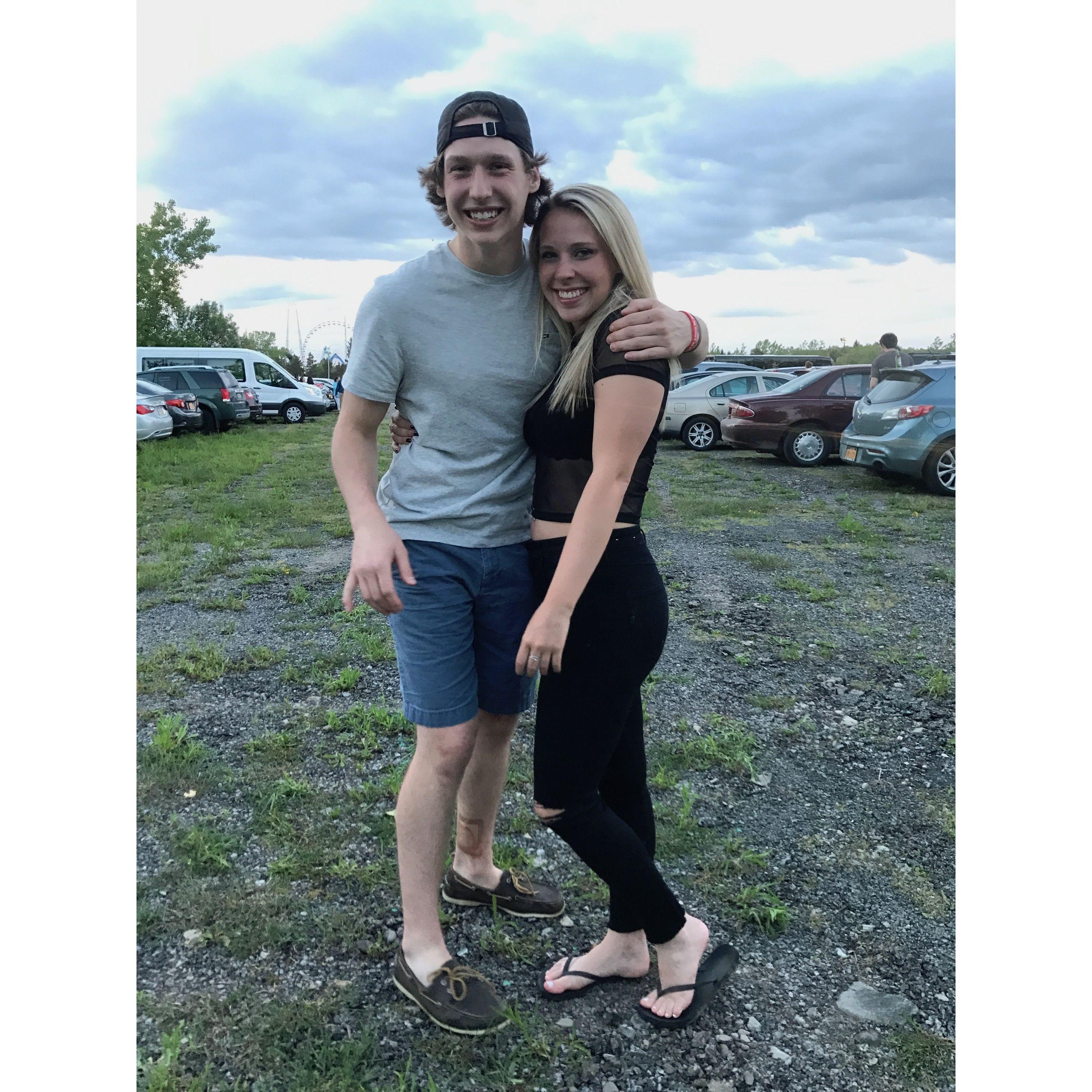 Fun Fact: This photo was taken 2 years prior to us dating!