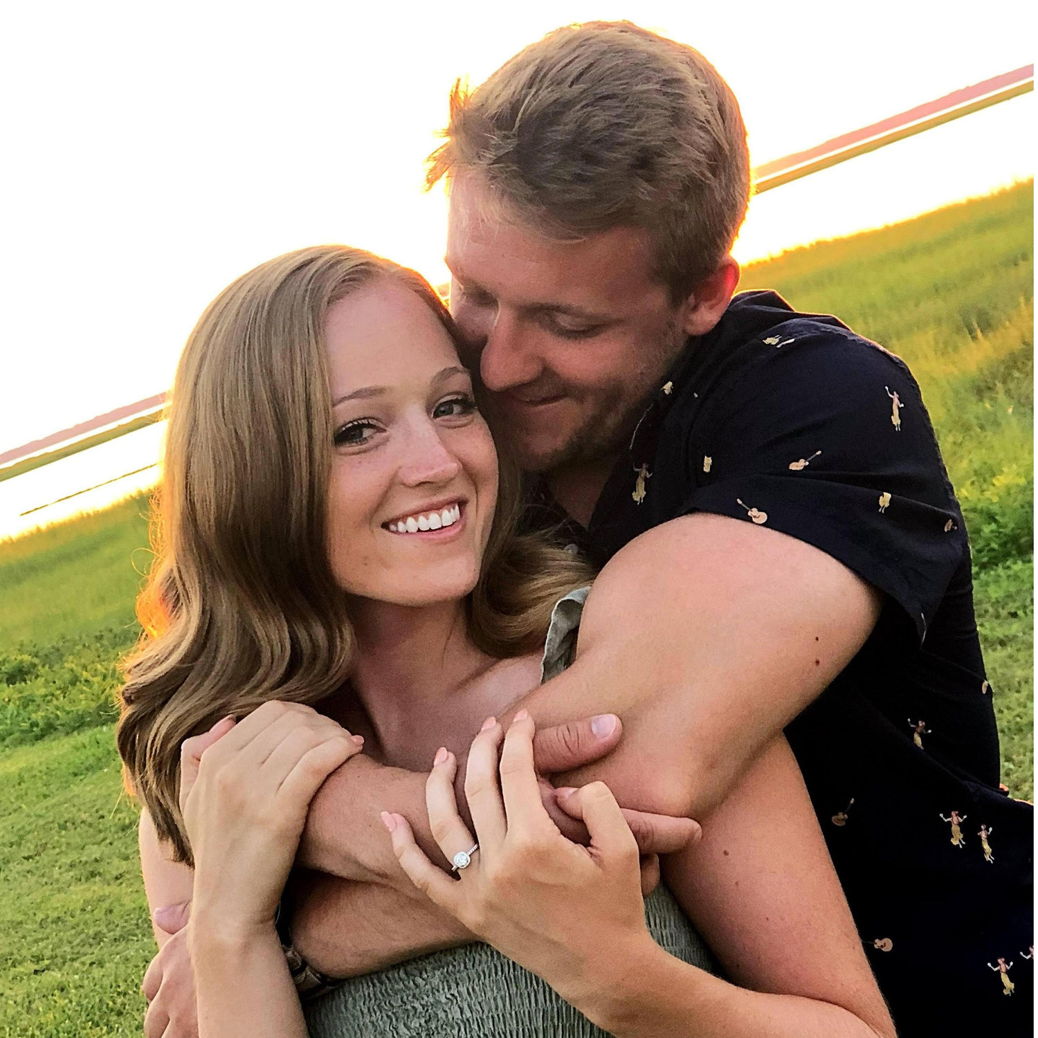 Engagement shoot in Chincoteague, VA
