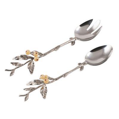 Fitz & Floyd® Woodgrove 2-Piece Salad Server Set