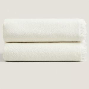 MULTI-PURPOSE LINEN COTTON BLANKET SET OF 2