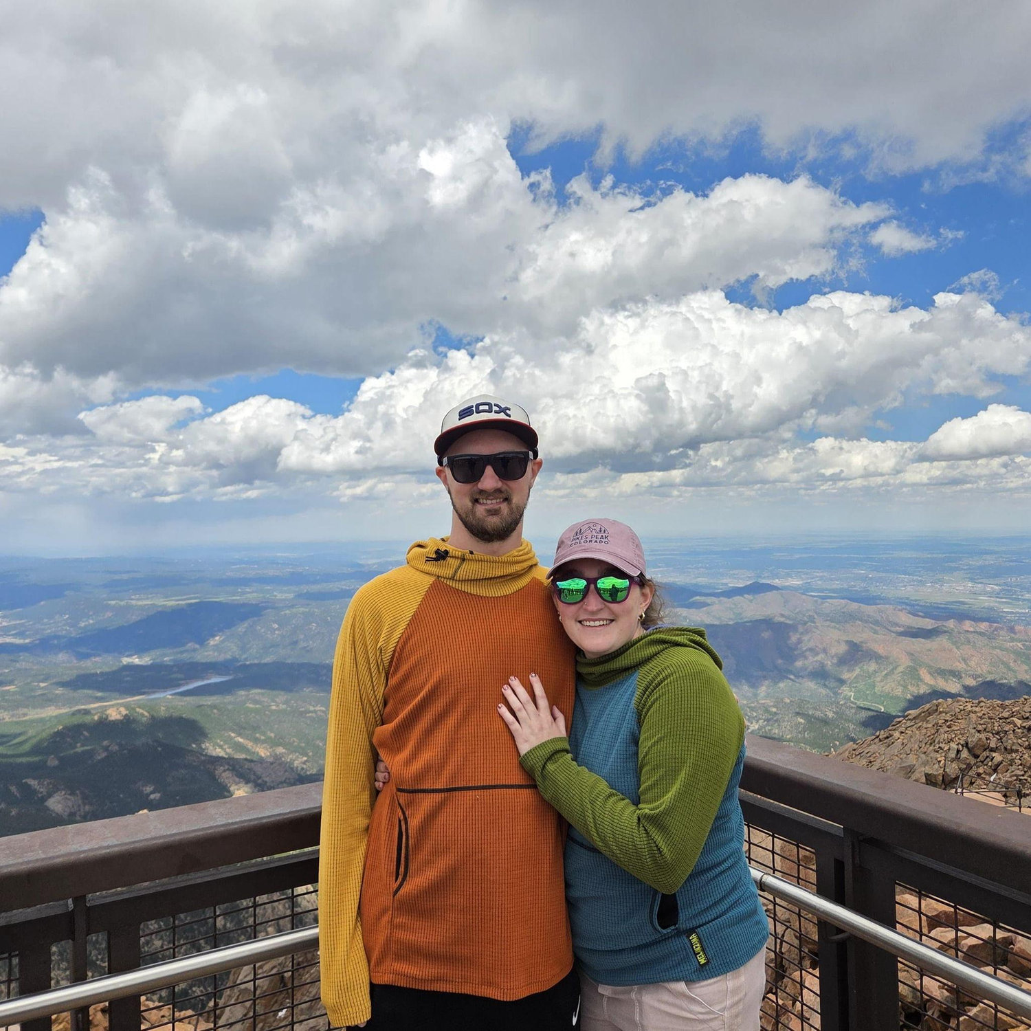 at the top of Pike's Peak, summer 2025