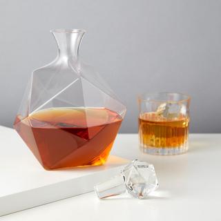 Raye Faceted Liquor Decanter