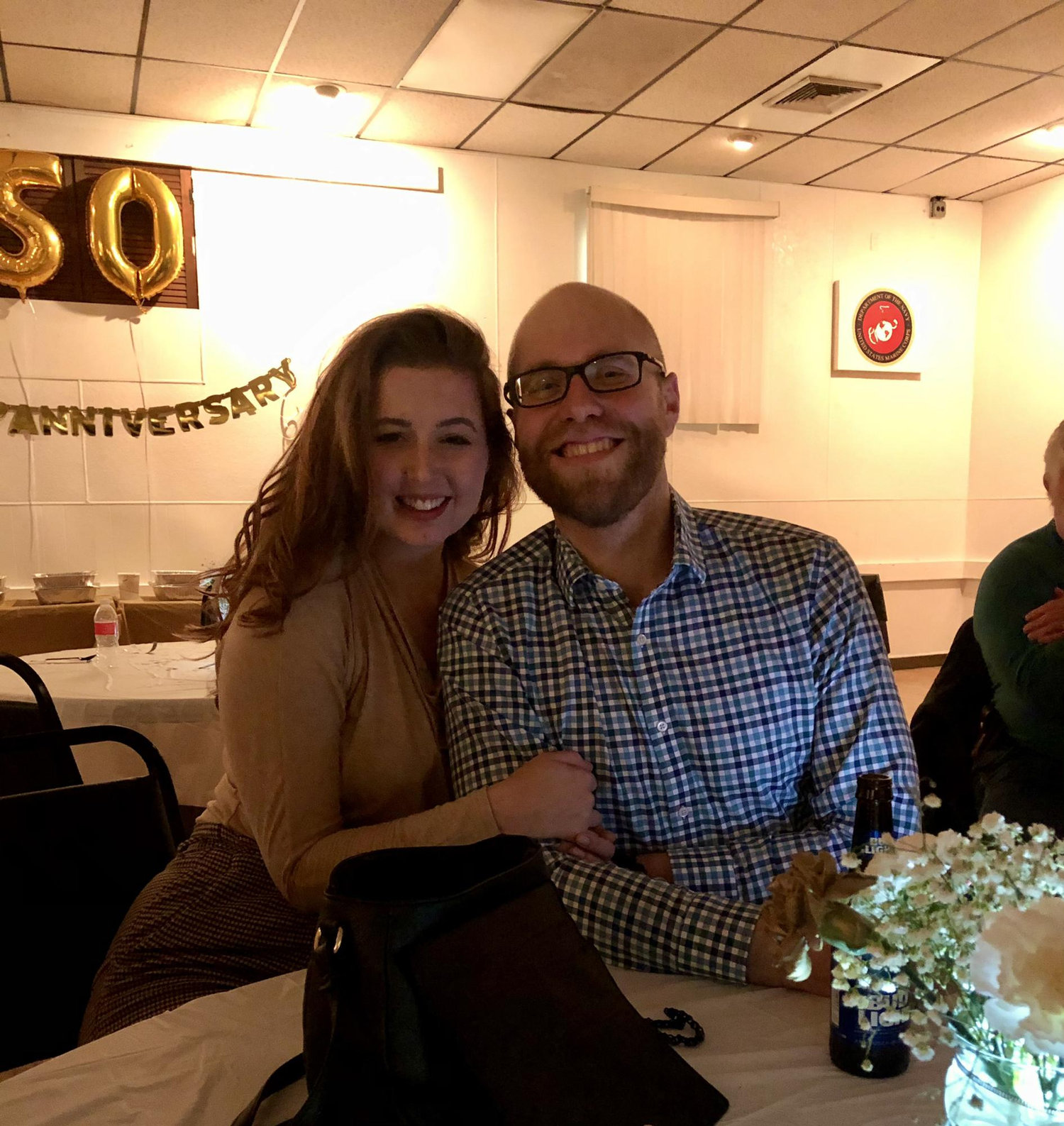 Celebrating Bill’s aunt & uncles’s 50th Wedding anniversary in Michigan!