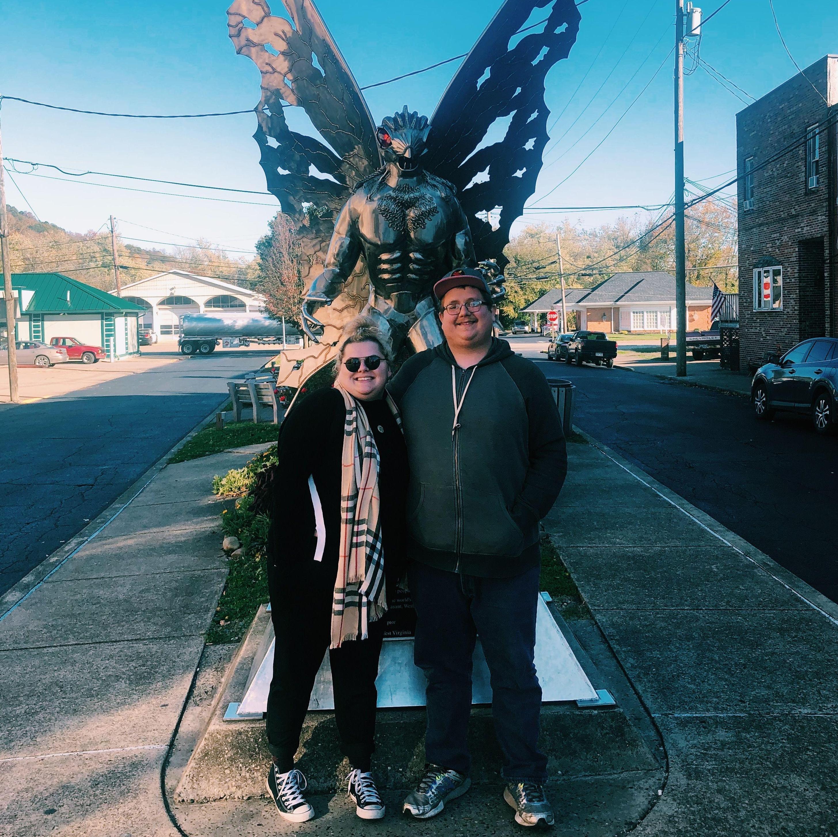 At the Mothman Museum- Nov 2019