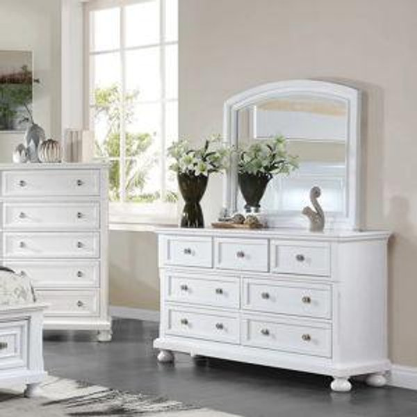 Meade Dresser (White)